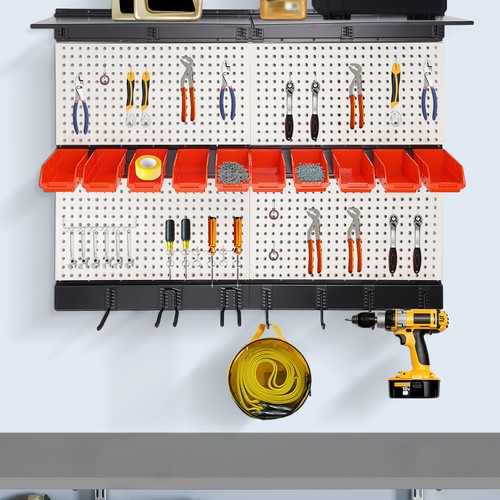 Garage storage wall organizer - wall,
