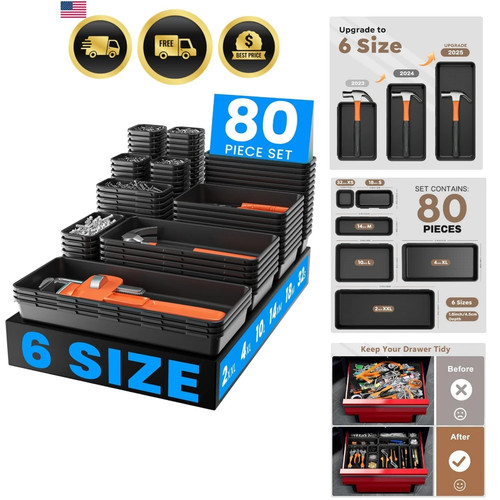 6size 80pz organizzatore - 6size,
